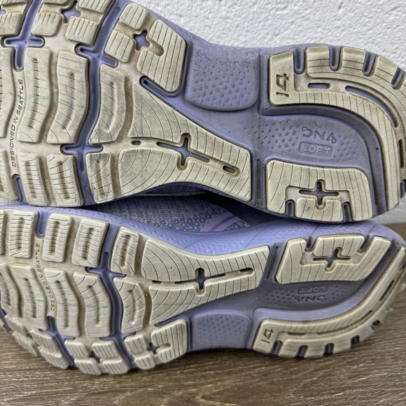 Brooks Ghost 14 Womens Size 10B Purple Running Shoes Sneakers 1203561B566 - Picture 13 of 16
